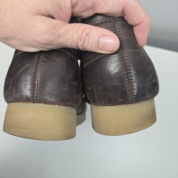 Clarks Shacre brown leather boots - Picture 11 of 11